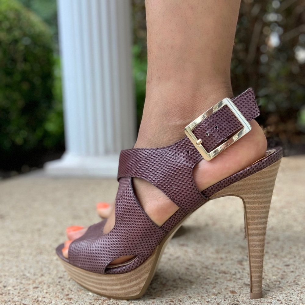 Brown Nine West Heels
